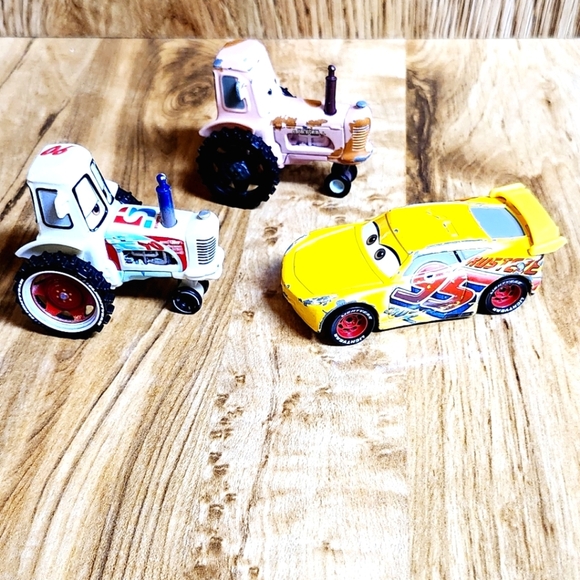 Mattel | Toys | Disney Pixar Cars Bumper Save Racing Tractor Rusteze ...